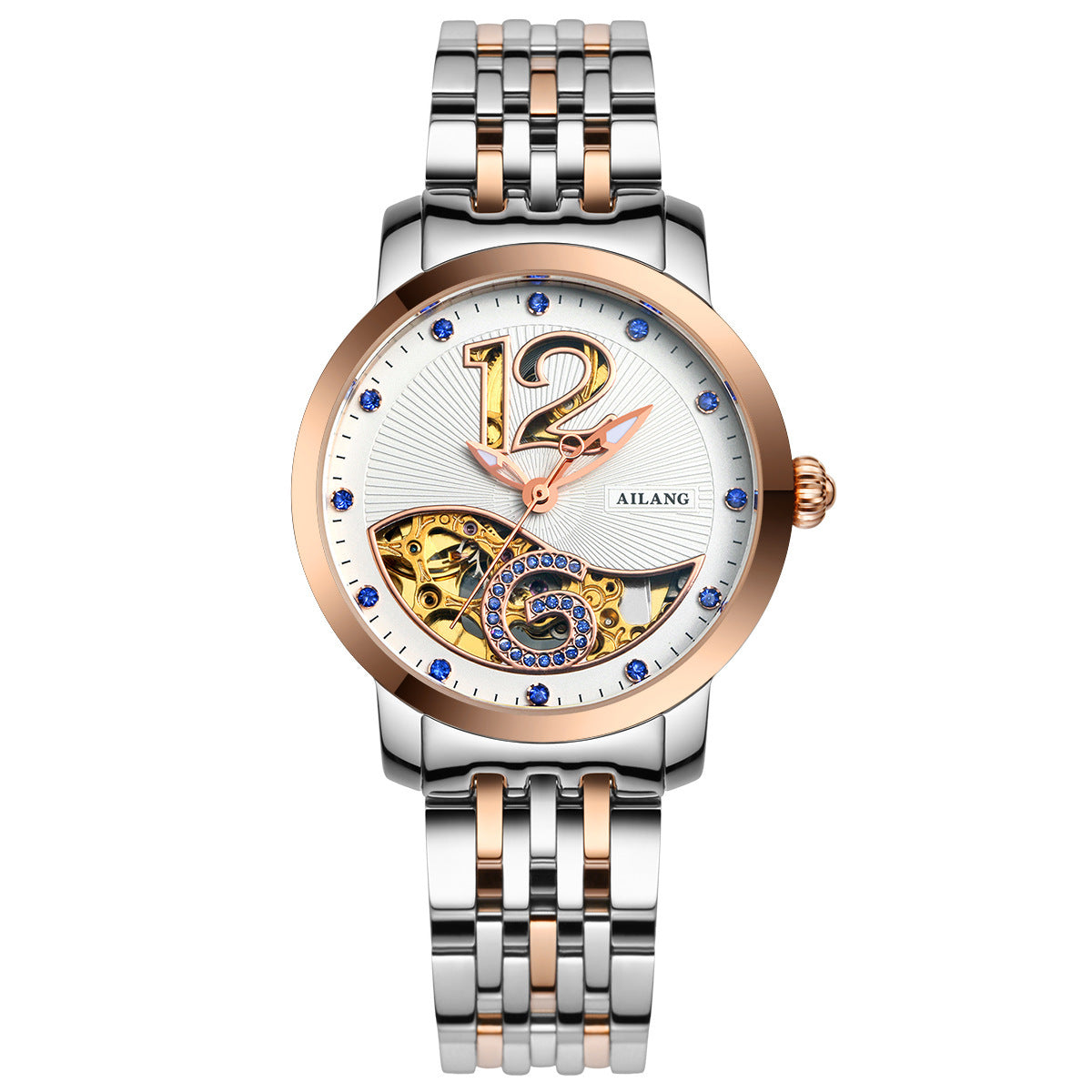 Hollow diamond fashion ladies watch